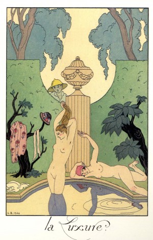 La Luxure Vintage Poster 1924